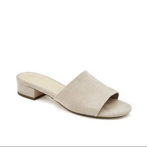 SLIDER BLOCK-HEEL MULES | New in Box